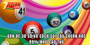 Dàn đề 30 số