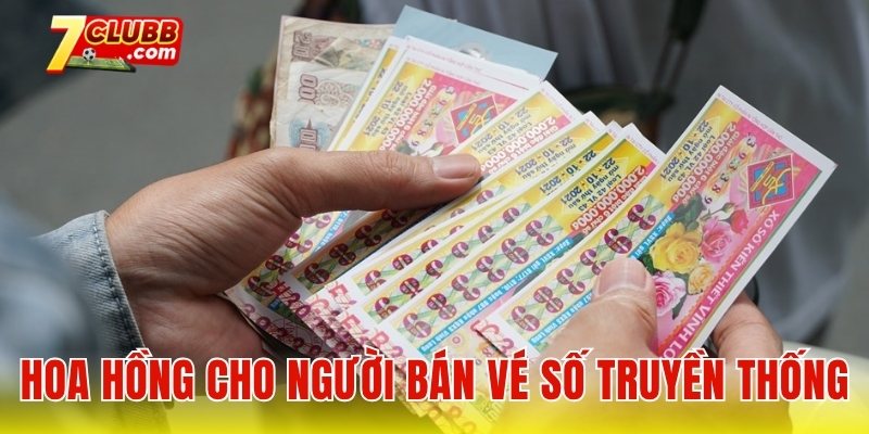 Hoa hồng cho người bán vé số truyền thống
