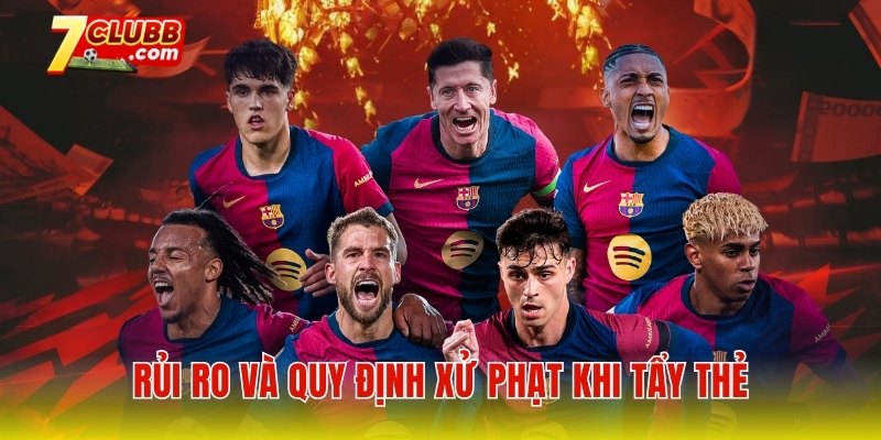 Rủi ro và quy định xử phạt khi tẩy thẻ