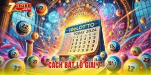 cách bắt lô giải 7
